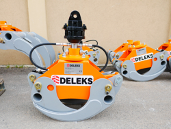 cleşte buşteni cu o capacitate de încărcare de 1000 kg cu rotor rotativ mod dk 11c gr 30