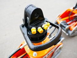 cleşte buşteni cu o capacitate de încărcare de 1000 kg cu rotor rotativ mod dk 11c gr 30