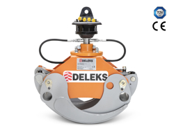 cleşte buşteni cu o capacitate de încărcare de 1000 kg cu rotor rotativ mod dk 11c gr 30