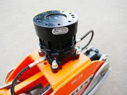 graifer forestier de 2 0 tone cu rotor flanșat pentru conectare rapidă mod dk 16 gr 55ff