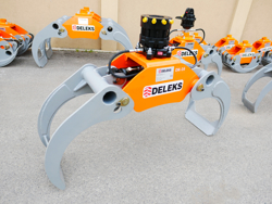 graifer forestier de 2 0 tone cu rotor flanșat pentru conectare rapidă mod dk 16 gr 55ff