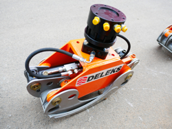 graifer forestier de 1 0 tone cu rotor flanșat pentru conectare rapidă mod dk 11c gr 30ff