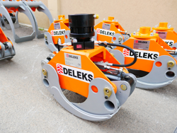 graifer forestier de 1 0 tone cu rotor flanșat pentru conectare rapidă mod dk 11c gr 30ff