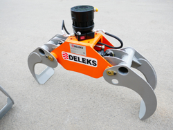 graifer forestier de 1 0 tone cu rotor flanșat pentru conectare rapidă mod dk 11c gr 30ff