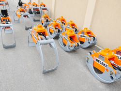 graifer forestier de 1 0 tone cu rotor flanșat pentru conectare rapidă mod dk 11c gr 30ff