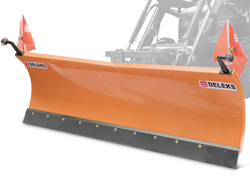 plug de zăpadă 250cm serie medie atasament euro pentru încărcător frontal tractor mod ln 250 e