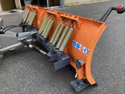 plug de zăpadă 250cm serie medie atasament euro pentru încărcător frontal tractor mod ln 250 e