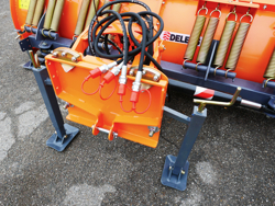 plug de zapada 250cm cu placa de montare serie medie pentru tractor mod ln 250 a