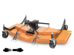 cositoare de gazon pentru tractoare agricole cu 3 cuțite pentru parcuri și peluze mod dm 150