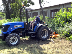 cositoare gazon montată pentru tractor tăiere de 1 2 m de asemenea reversibilă mod buggy 120c