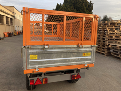 remorcă agricolă trilaterala autorizată pentru tractor mod rm 14t3s