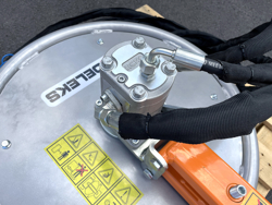 disc interfilar cu reintrare mecanica cu arc