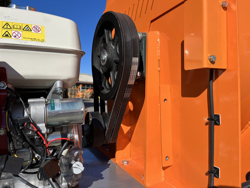 concasor crengi cu motor cu ardere internă honda producție de așchii de lemn mod dk 900 honda