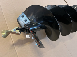 șnec de schimb ø 300mm pentru burghie zhd