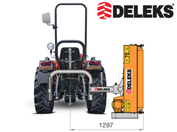 tocător lateral cu ciocane multifuncțional ușor pentru tractoare mod volpe 100
