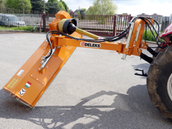 concasor lateral deplasabil pentru tractor pentru șanțuri și docuri mod volpe 165