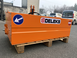 cupă montată pe spate 120cm cu manetă basculantă pentru tractoare mod bucket 140 h l