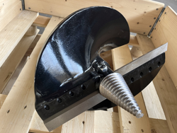 șnec de schimb ø 150mm pentru burghie zhd 245/305