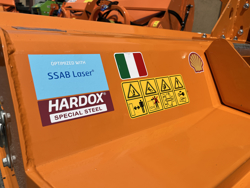 tocătoare cu ciocane cu deplasare hidraulică leopard 180 sph