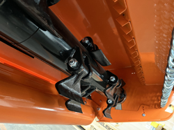 mărunțitor tufiș hidraulic forestier pentru mini excavator tăiere 80 cm mod arh 80