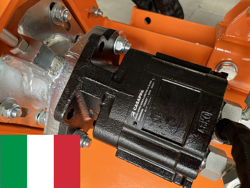 mărunțitor tufiș hidraulic forestier pentru mini excavator tăiere 80 cm mod arh 80