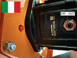 mărunțitor tufiș hidraulic forestier pentru mini excavator tăiere 80 cm mod arm 80