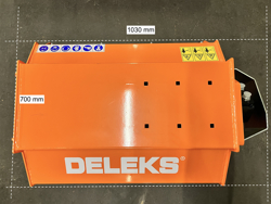 mărunțitor tufiș hidraulic forestier pentru mini excavator tăiere 80 cm mod arm 80