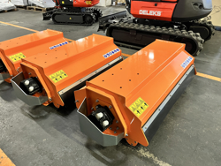 maruntitor tufis hidraulic forestier pentru mini excavator taiere 120 cm mod arm 120