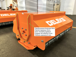 maruntitor tufis hidraulic forestier pentru mini excavator taiere 120 cm mod arm 120