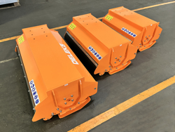 maruntitor tufis hidraulic forestier pentru mini excavator taiere 120 cm mod arm 120