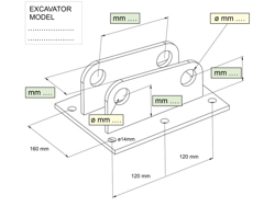 atașament pentru mini excavator arm