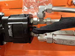 mărunțitor tufiș hidraulic forestier pentru mini excavator tăiere 120 cm mod arh 120