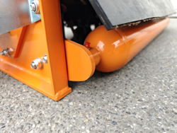 tocator hidraulic forestier pentru mini excavator sau tractor mod ar 100