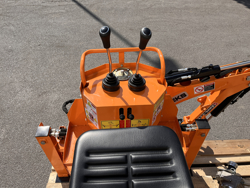 retroexcavator cu cupă montat pentru tractor agricol mod drs 1000t