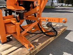 retroexcavator cu cupă montat pentru tractor agricol mod drs 1000t