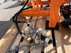 retroexcavator cu cupă montat pentru tractor agricol mod drs 1000t