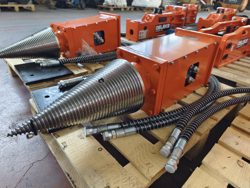 despicator conic hidraulic pentru excavator lsp18