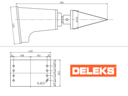 despicator conic hidraulic pentru excavator lsp40