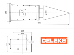 despicator conic hidraulic pentru excavator lsp12