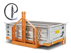 cutie de transport transportul de mărfuri pentru tractoare de tip carraro mod t 1400 h