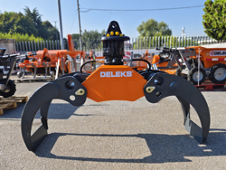 graifer pentru lemn cu rotor cu flanșă capacitate 2000kg pentru excavatoare mod dk 18 gr 100f