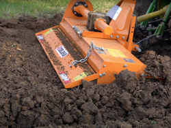 freza orizontala pentru tractor serie medie 125cm de lucru deplasare manuală mod dfm 125