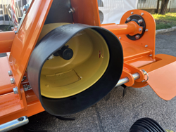 freza orizontala pentru tractor serie medie 125cm de lucru deplasare manuală mod dfm 125