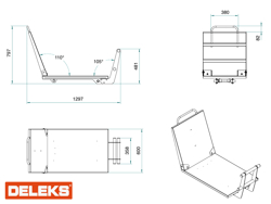 platforma pentru busteni de lemn xe500h