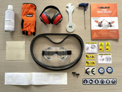 concasor crengi cu motor cu ardere internă honda producție de așchii de lemn mod dk 800 honda