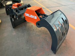 graifer sortare pentru mini excavatoare macarale sau incarcatoare mod dkp 15