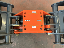 graifer sortare pentru mini excavatoare macarale sau incarcatoare mod dkp 15