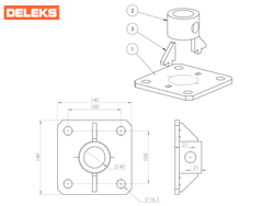 graifer forestier pentru mini excavatoare macarale sau incarcatoare mod dk 10h