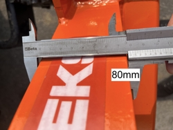 furcă cu vârfuri pentru baloţi de fân mod dk 6