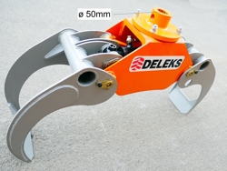 graifer buşteni dk 11 c pentru mini excavatoare și macarale forestiere